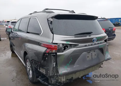 2022 Toyota Sienna Le from USA, damaged, VIN 5TDBSKFC9NS044969